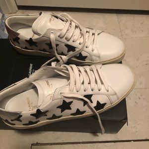 Saint Laurent black star sneakers